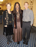 with Rickie Byars Beckwith